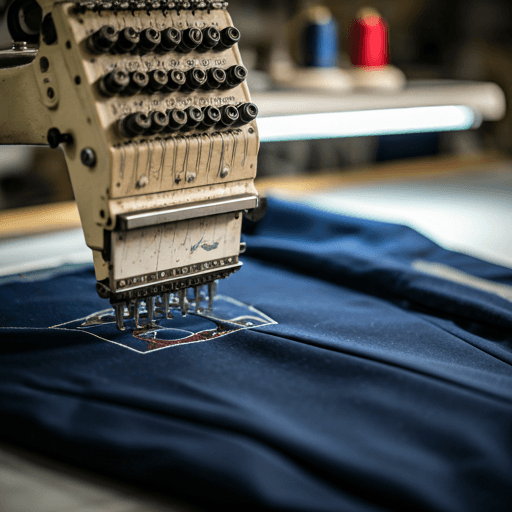 Workwear embroidery and apparel production