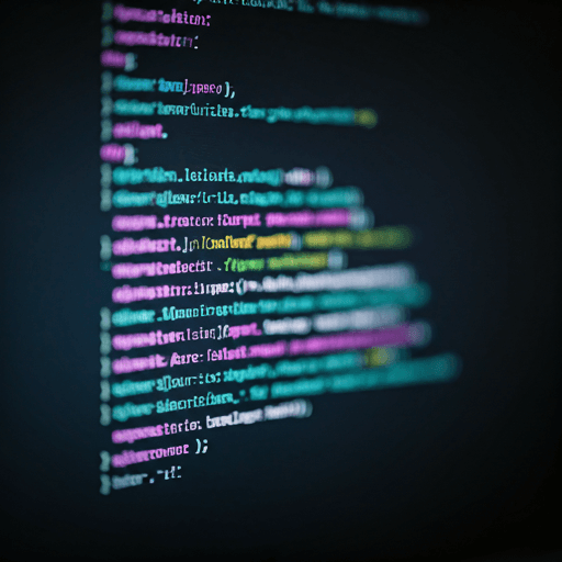 High-quality computer code representing Apex development
