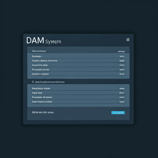 Abstract visualization of a digital experience platform dashboard