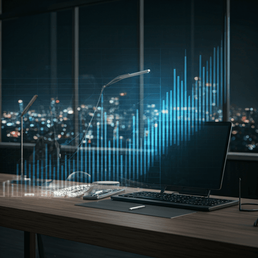 Digital network background