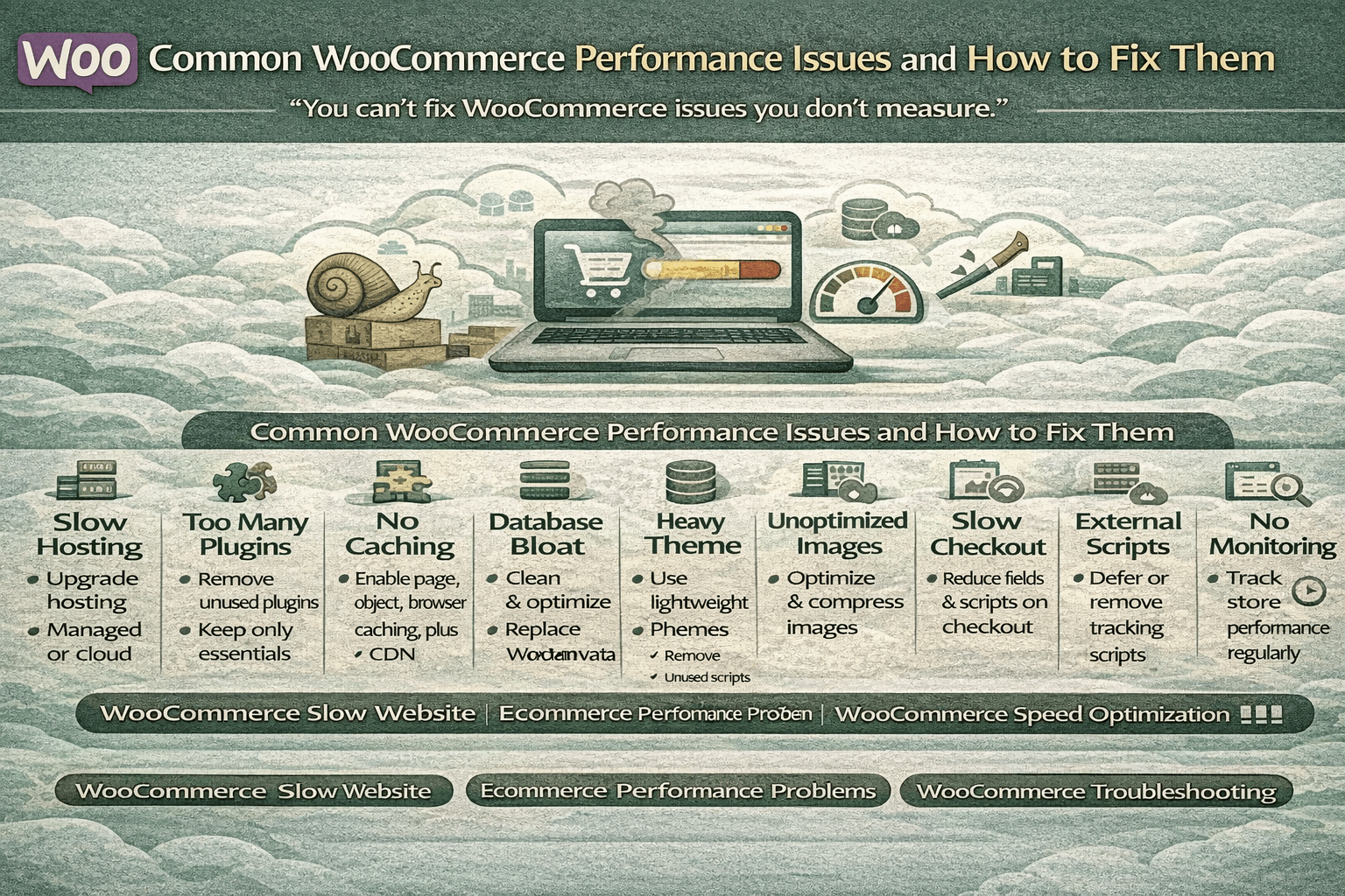 Common WooCommerce Performance Issues and How to Fix Them