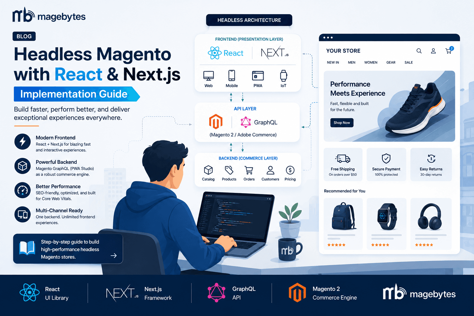 Headless Magento with React & Next.js Guide