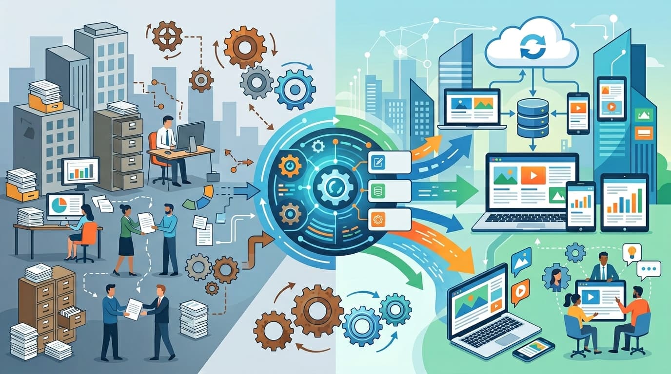 How CMS Development Drives Digital Transformation in Enterprises