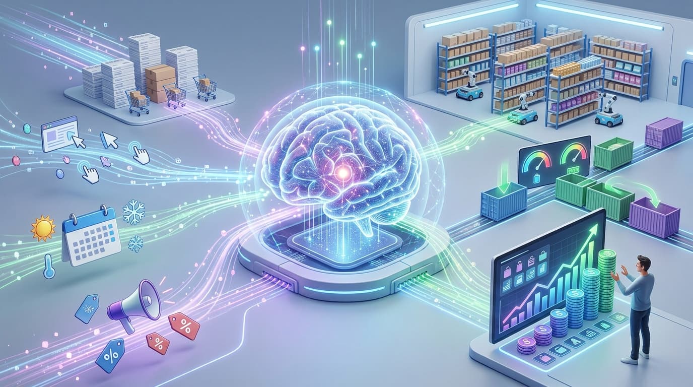 Predictive analytics in Magento used for smarter inventory management and sales forecasting by analyzing customer behavior, demand trends, and real-time eCommerce data