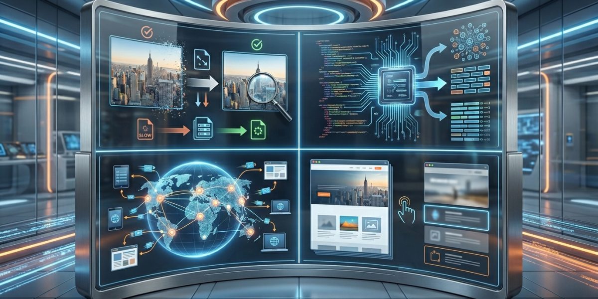 Latest web designing techniques improving website performance