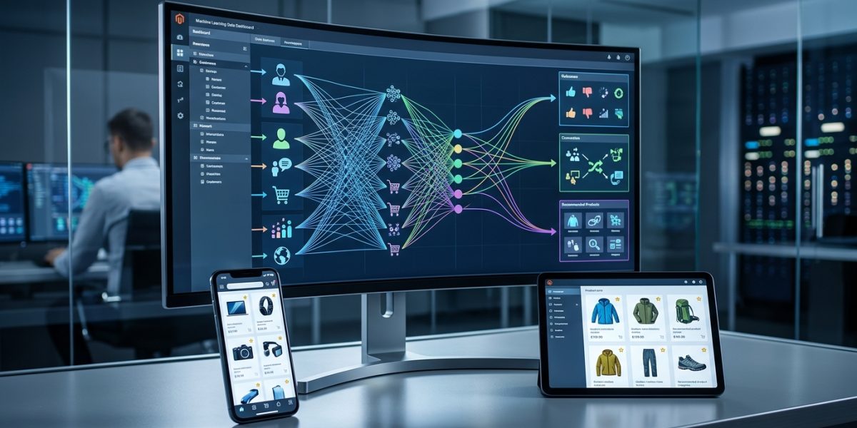 Machine learning personalization in Magento ecommerce store