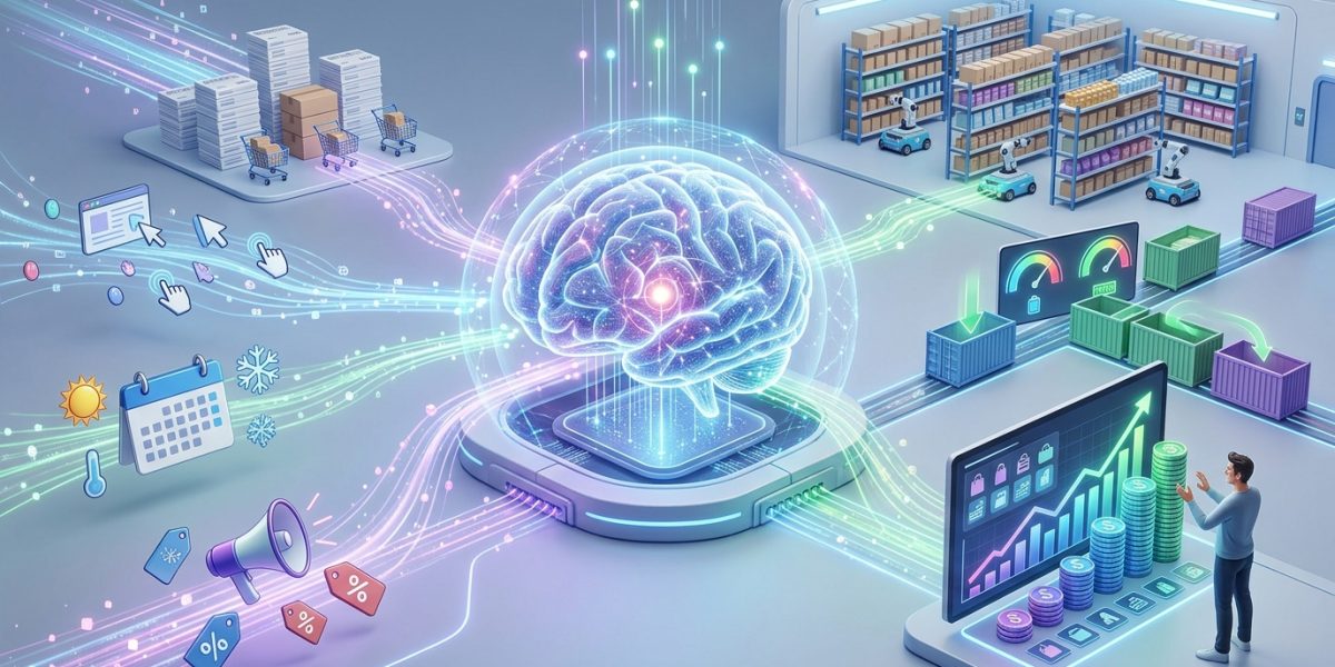 Predictive analytics in Magento used for smarter inventory management and sales forecasting by analyzing customer behavior, demand trends, and real-time eCommerce data